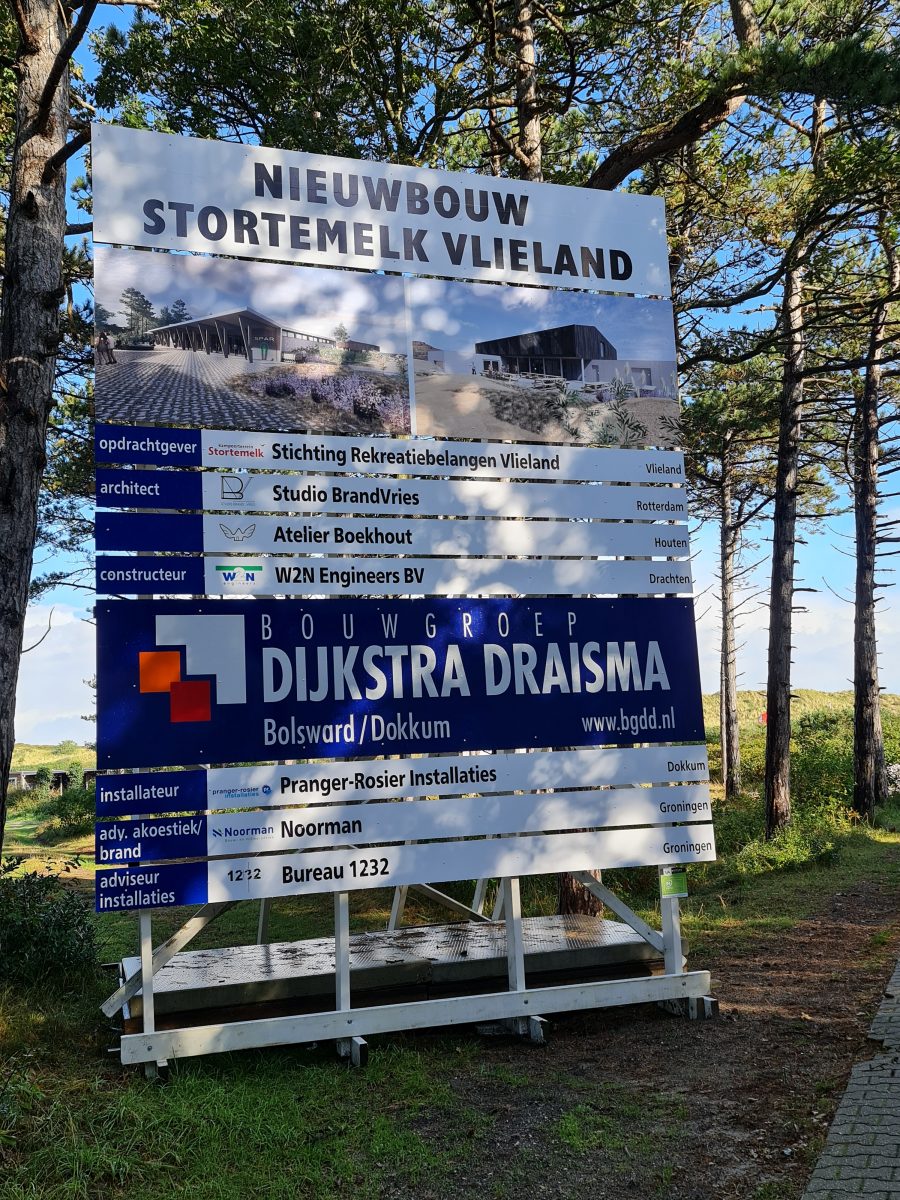 Nieuwbouw stortemelk, Campings